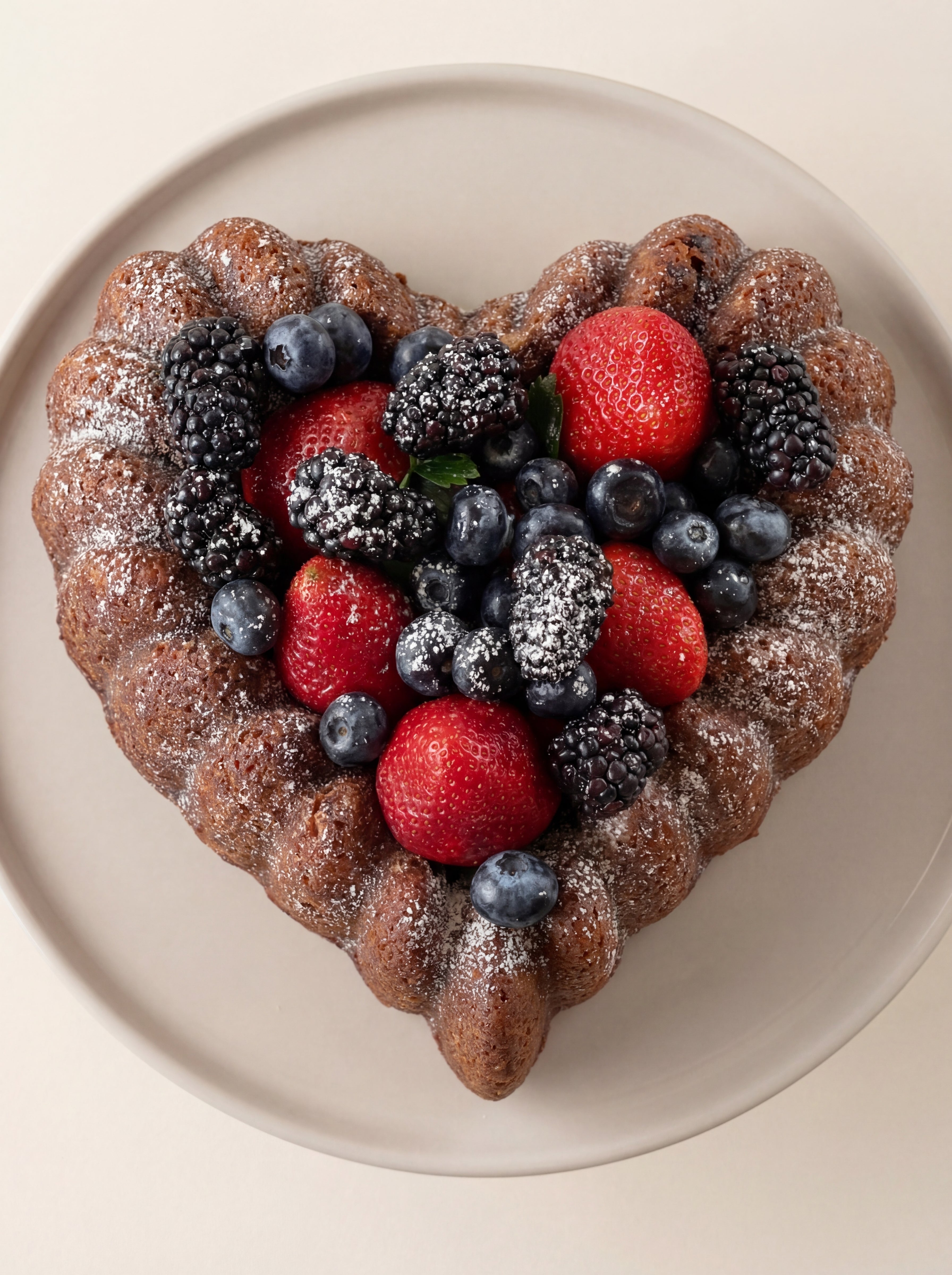 Heart-Shaped Bundt Cakes